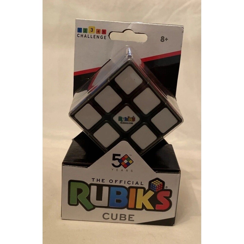 Rubik’s Cube, The Original 3x3 Brain Teaser Fidget Toy (6063964) New Sealed